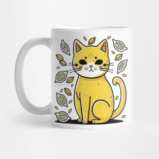 Lemon cat Mug